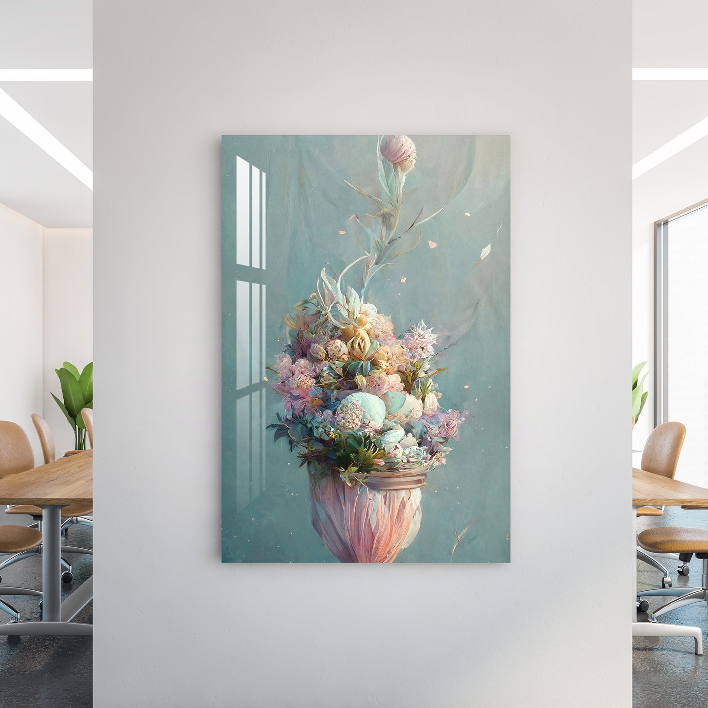 Floral Season Acrylic Wall Art