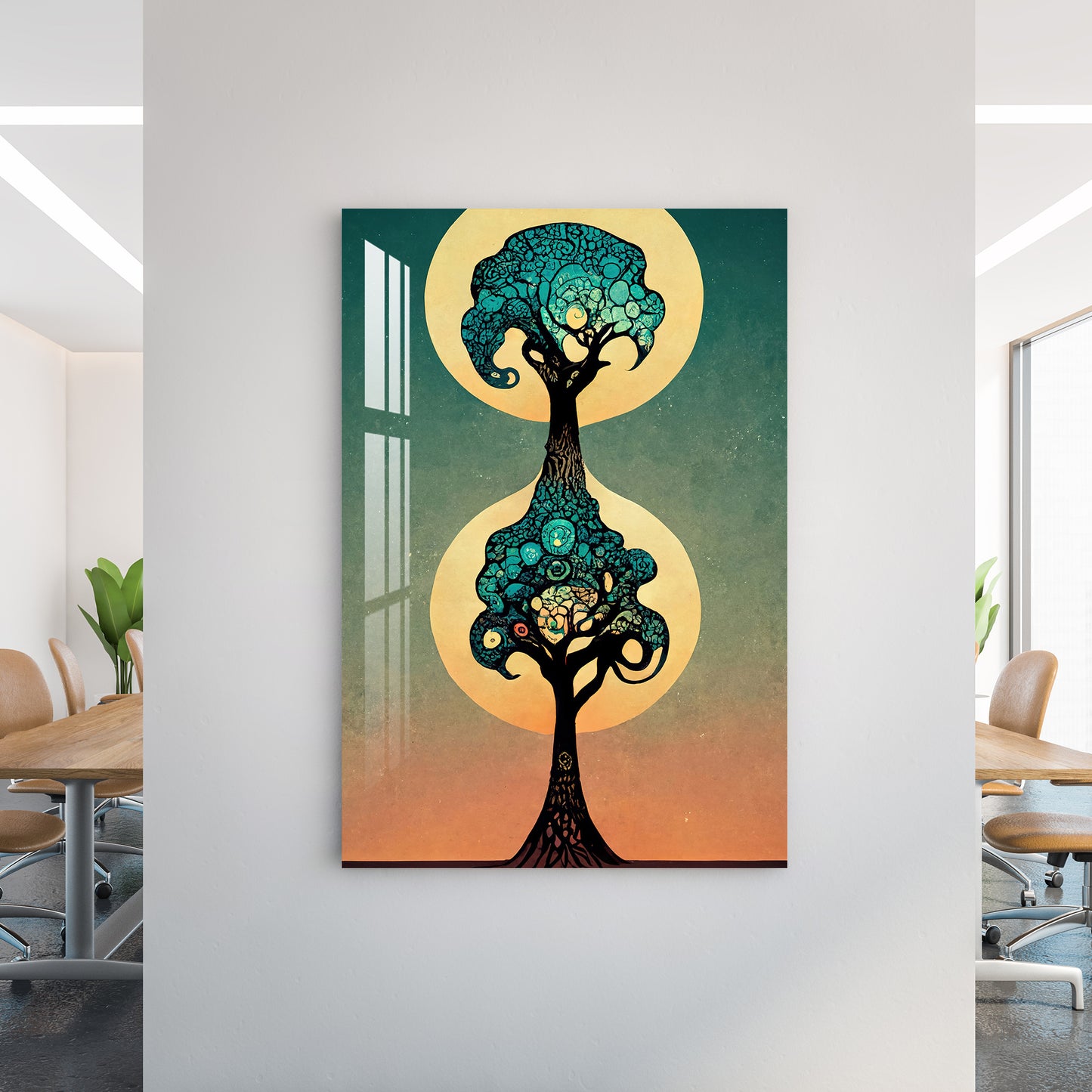 Gurdian Trees Acrylic Wall Art