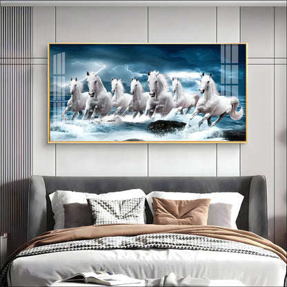 Heaven Horses Premium Acrylic Horizontal Wall Art