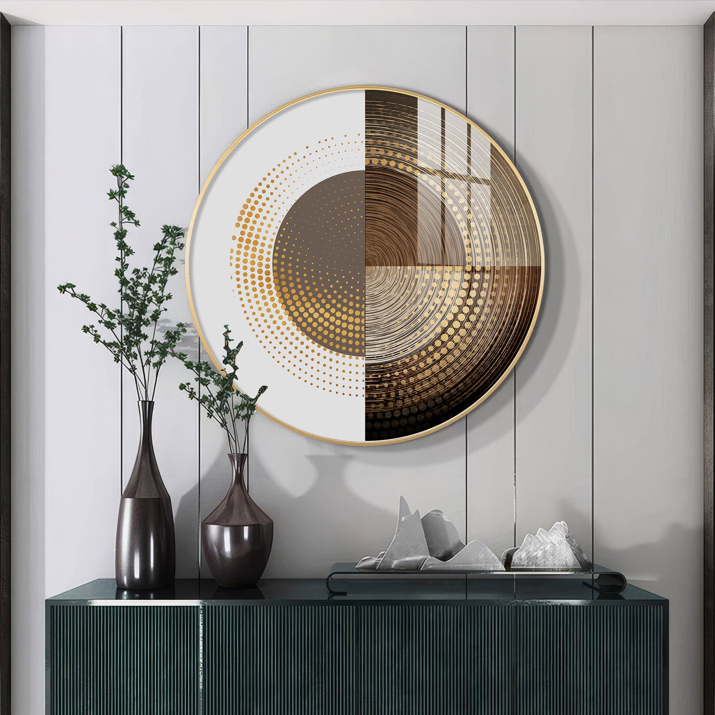 WallSphere Premium Acrylic Round Wall Art
