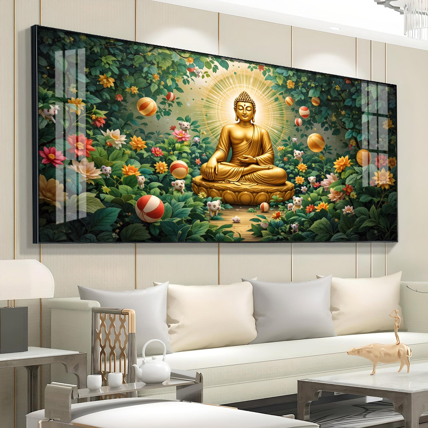 Nimbus of Wisdom Premium Acrylic Horizontal Wall Art