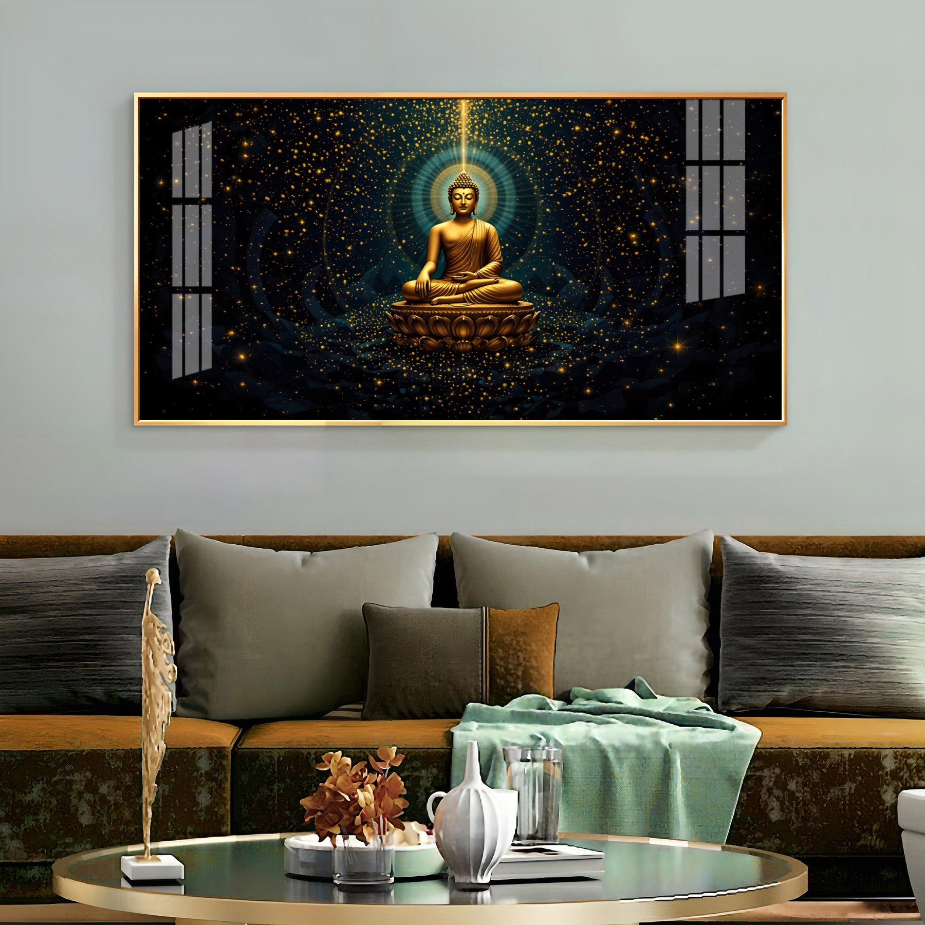Nimbus of Peace Premium Acrylic Horizontal Wall Art
