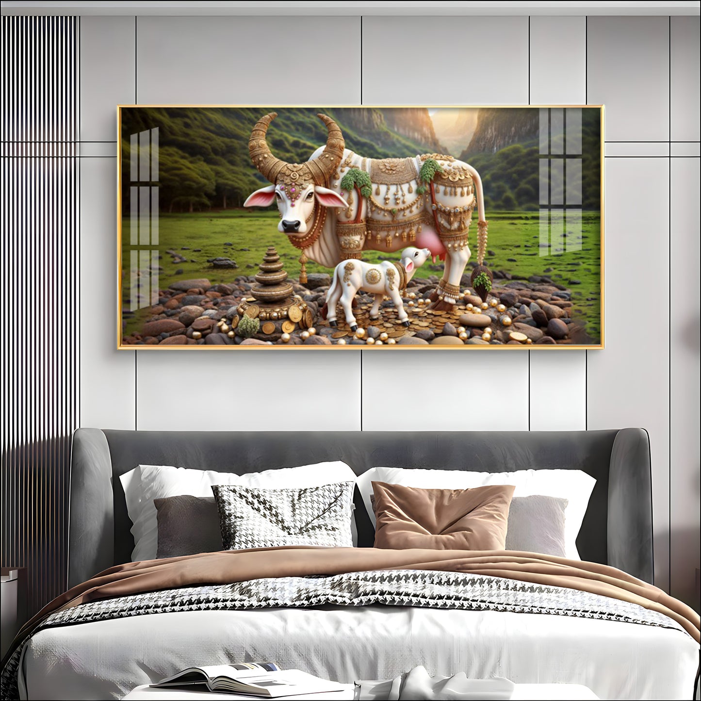 Prosperity Blessings Premium Acrylic Horizontal Wall Art