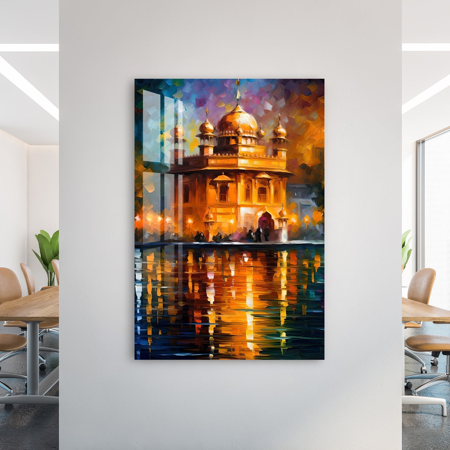 Shri Darbar Sahib Acrylic Wall Art