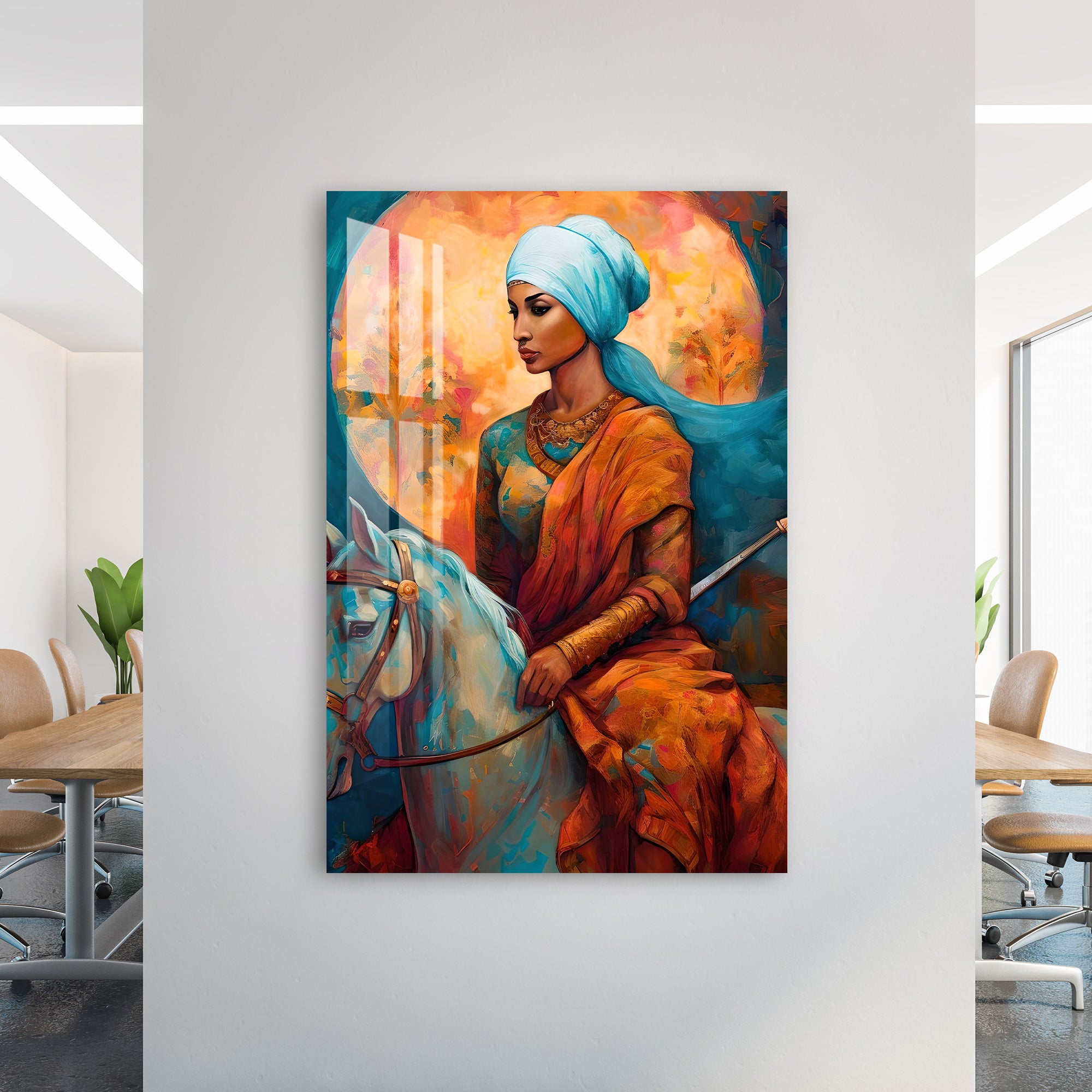 Rani Laxmibai Acrylic Wall Art