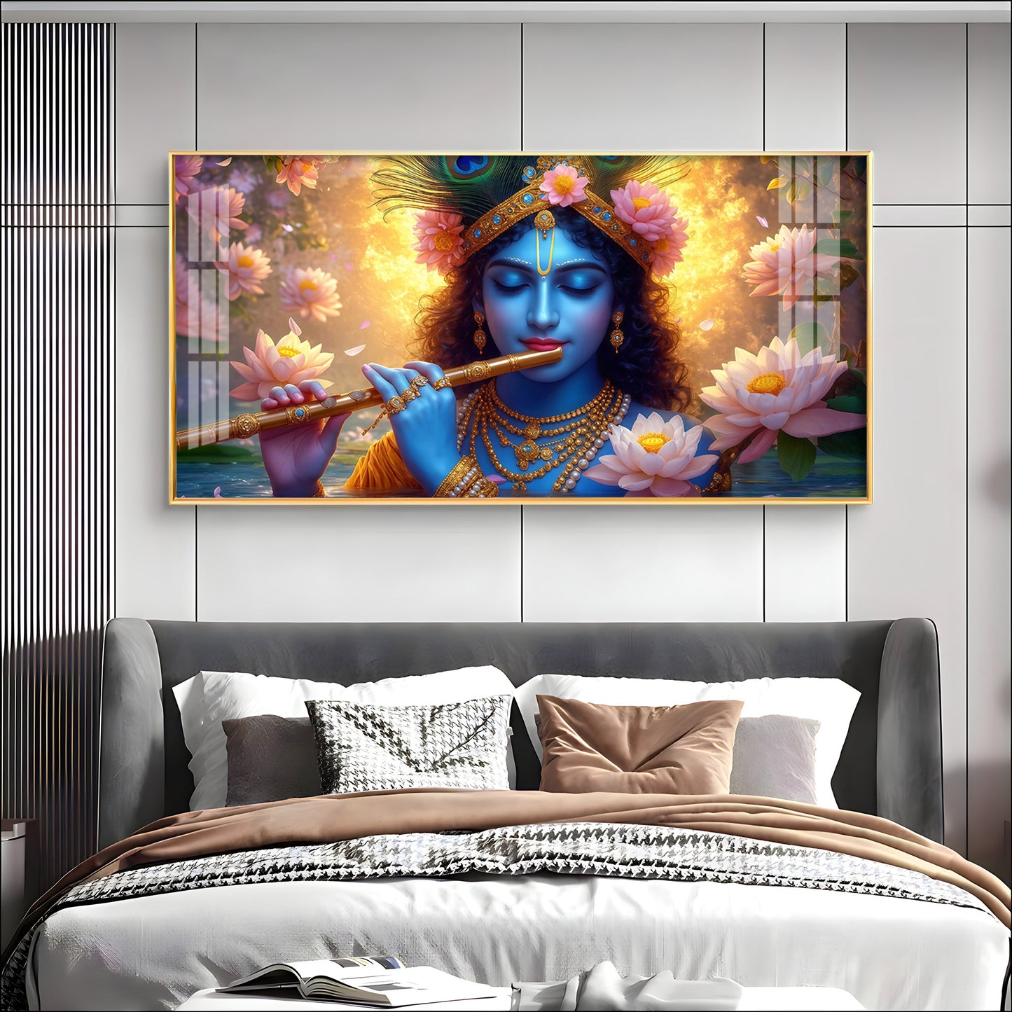 Kanha Charm Premium Acrylic Horizontal Wall Art