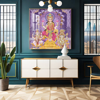 Ethereal Goddess Premium Acrylic Square Wall Art