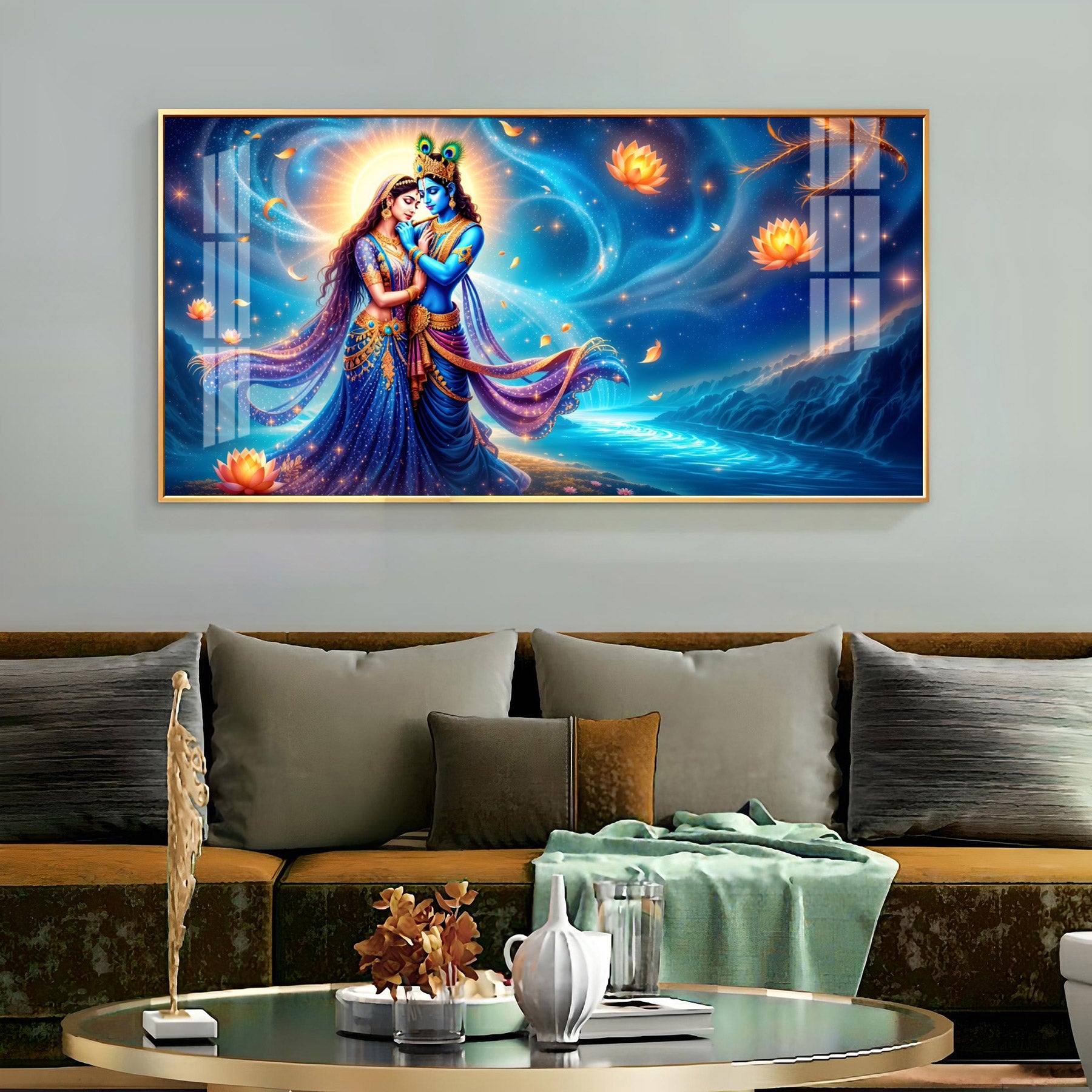 Sacred Synergy Of Haven Premium Acrylic Horizontal Wall Art