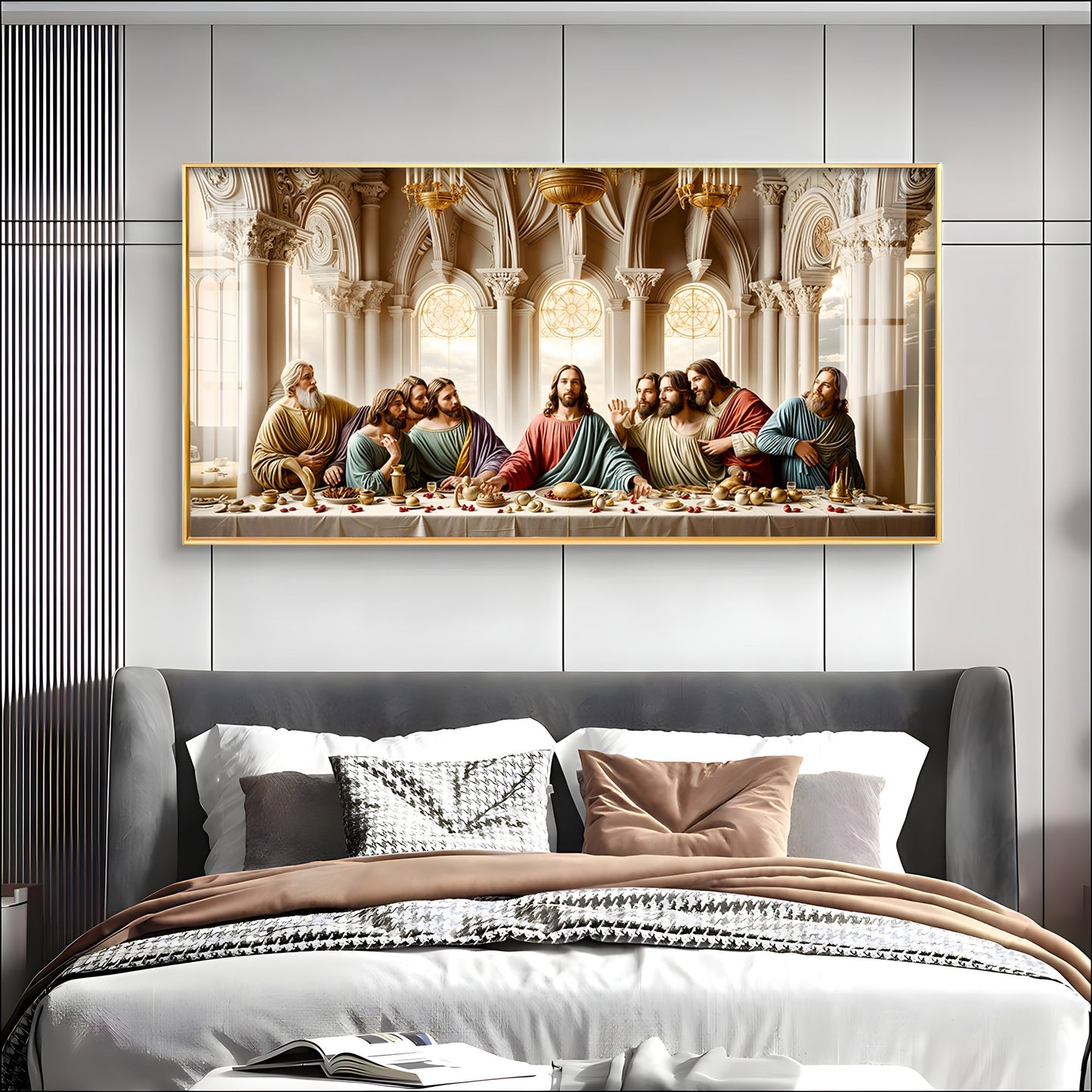 Last Supper Premium Acrylic Horizontal Wall Art