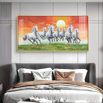 The Rising Sun Premium Acrylic Horizontal Wall Art