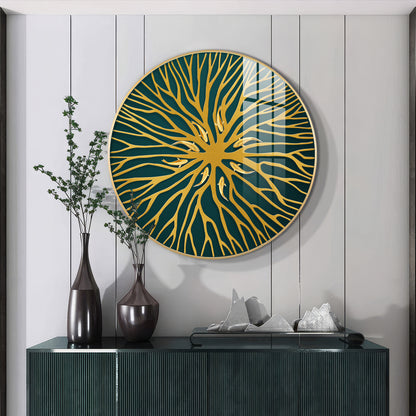 Horizon Sphere Art Premium Acrylic Round Wall Art