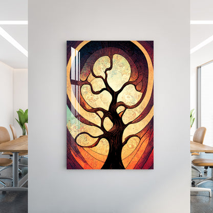 Whimsical Tree Acrylic Wall Art