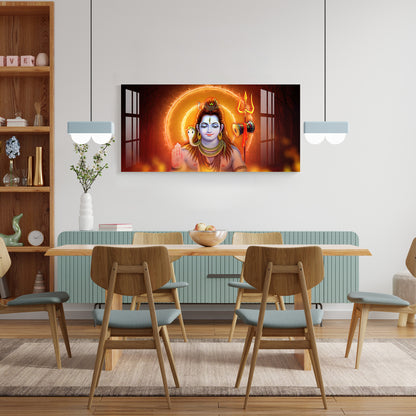 Lord Shiva Acrylic Wall Art