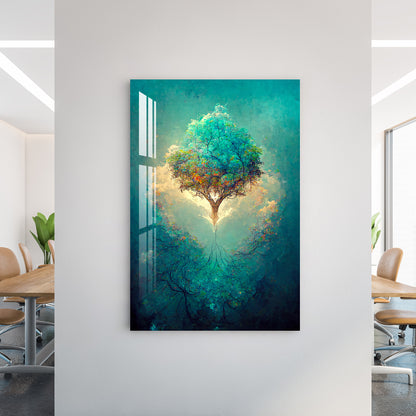 The Green Heaven Acrylic Wall Art