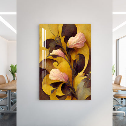 Balcony Flowers Acrylic Wall Art