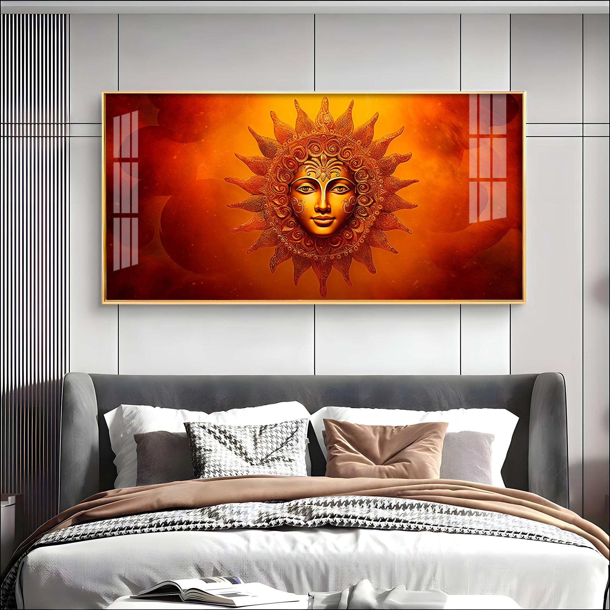 Sunlit Serenity Premium Acrylic Horizontal Wall Art