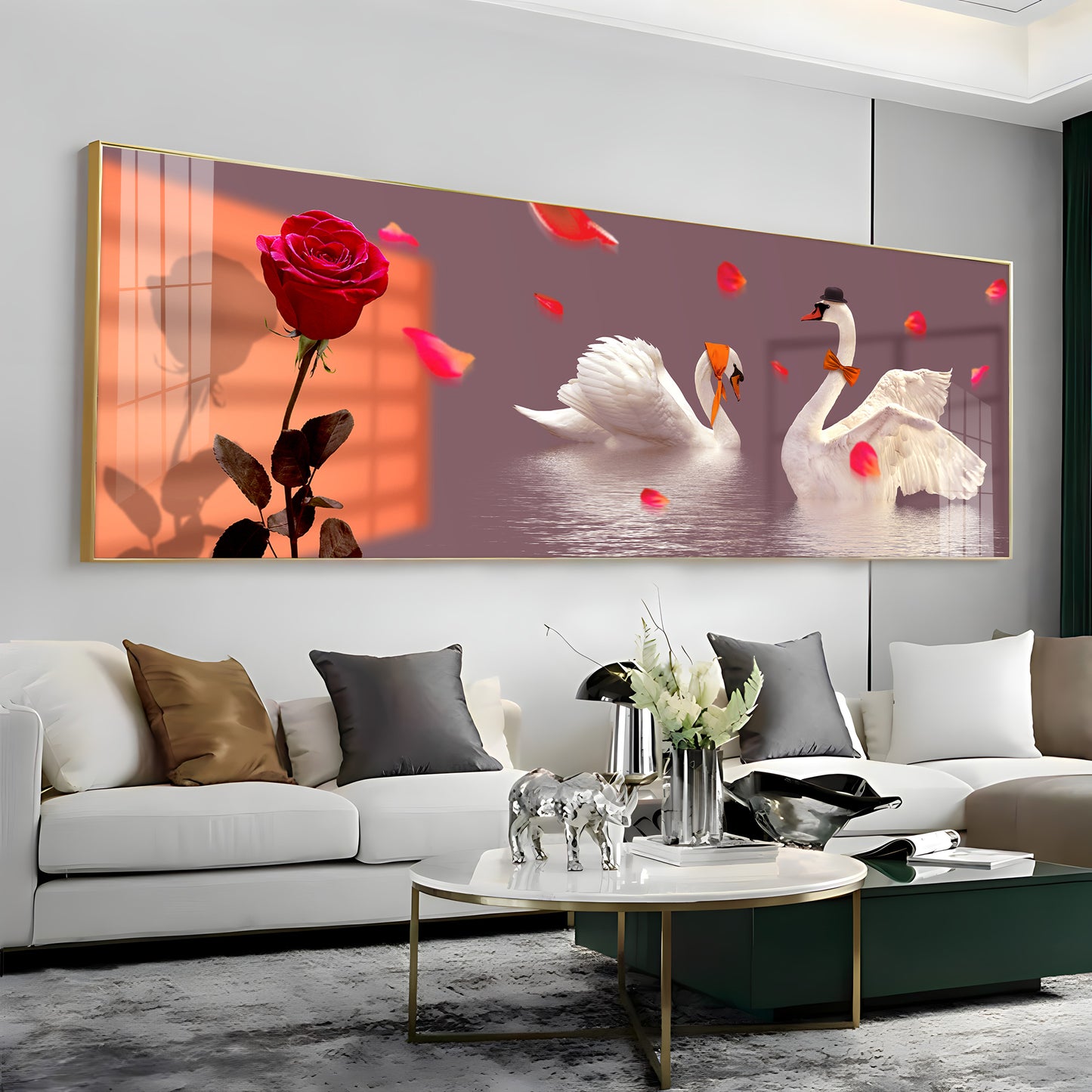 Love Is In The Air Premium Acrylic Horizontal Wall Art