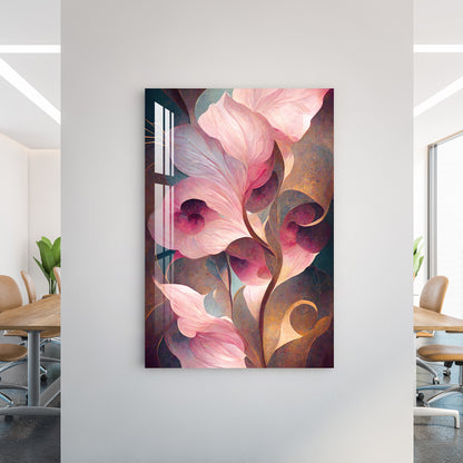 Divine Flower Acrylic Wall Art