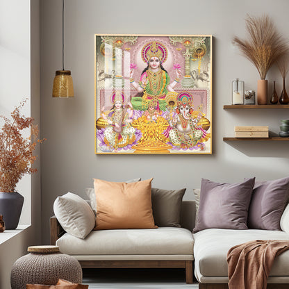 Majestic God & Goddess Premium Acrylic Square Wall Art