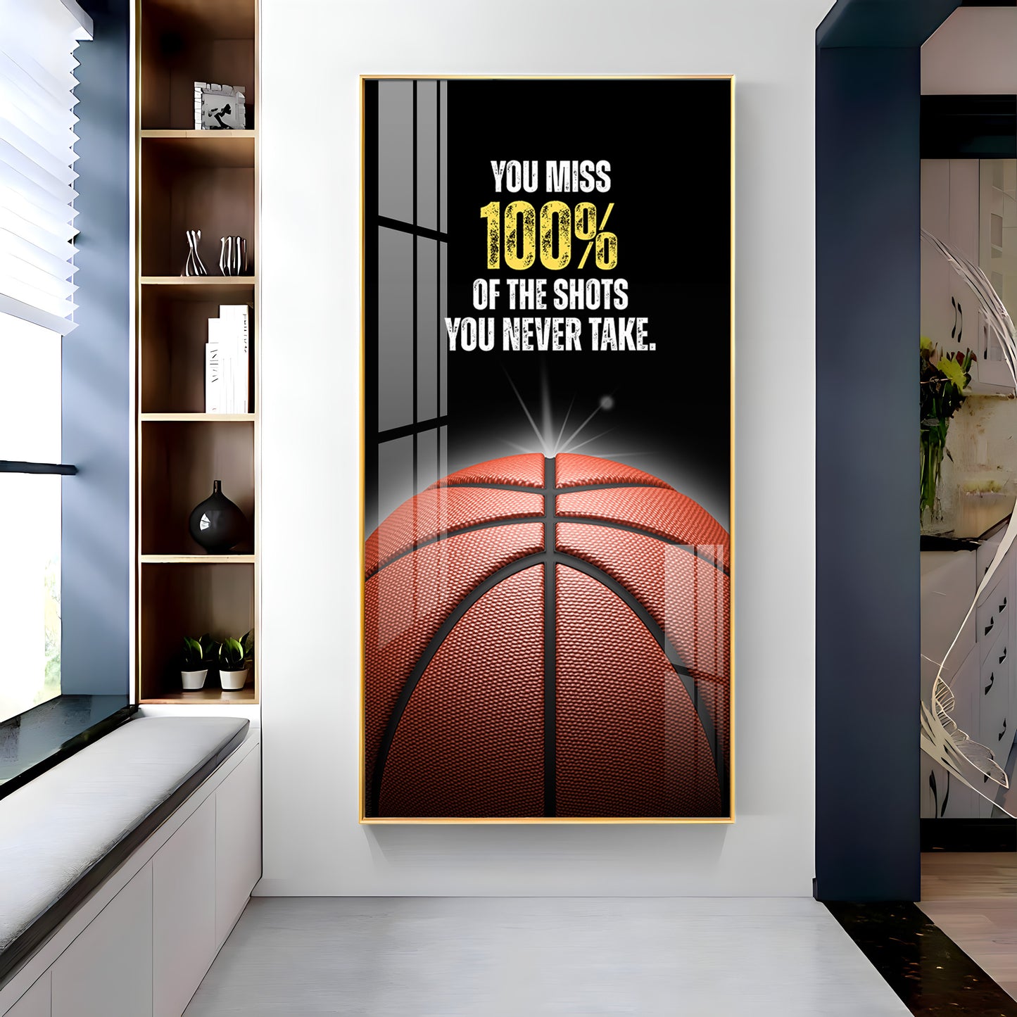 You Never Take Premium Acrylic Vertical Wall Art