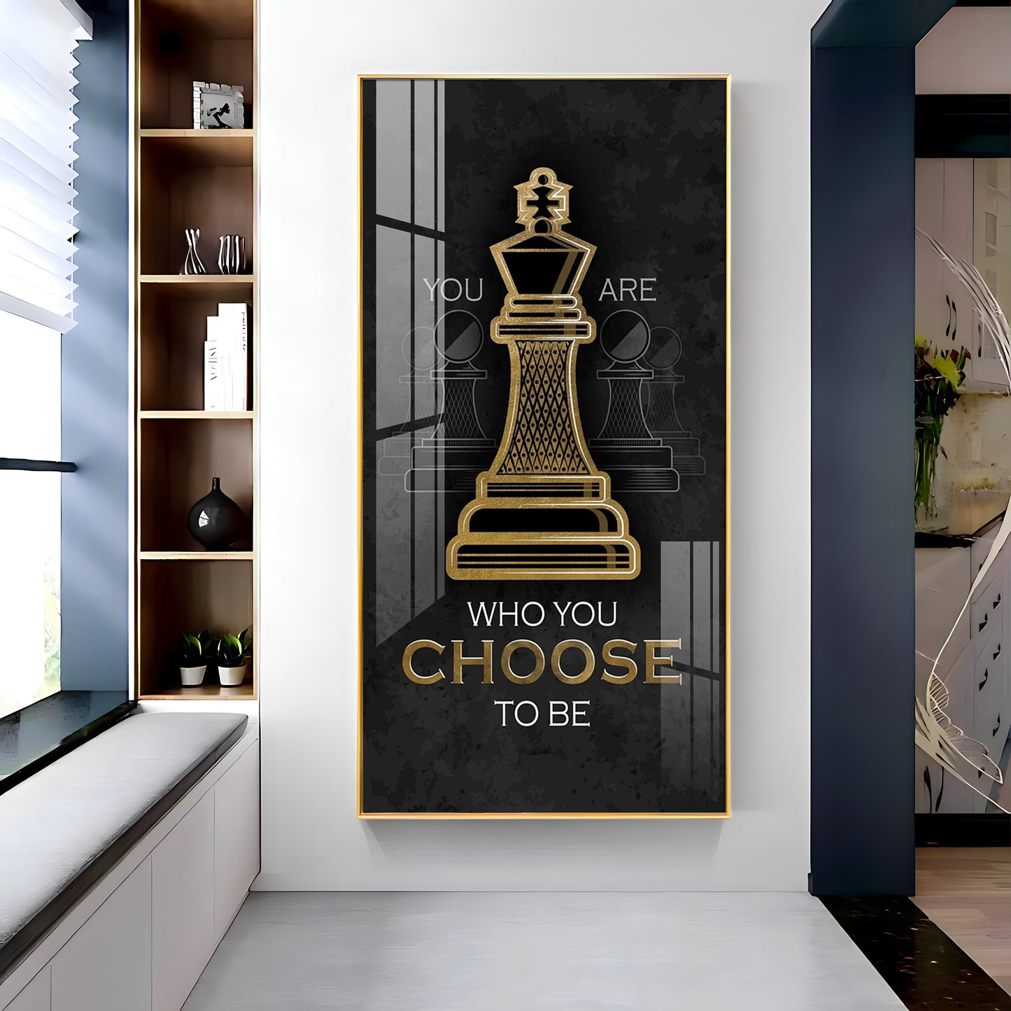 Who You Choose To Be Premium Acrylic Vertical Wall Art