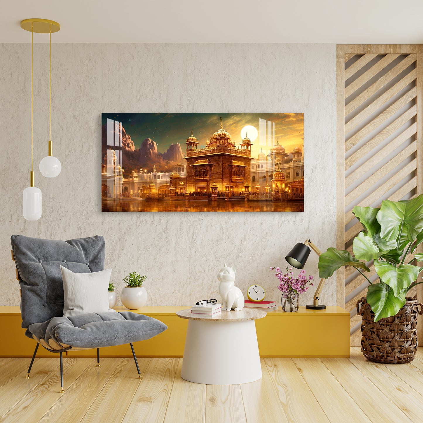 Harmandir Sahib Acrylic Wall Art