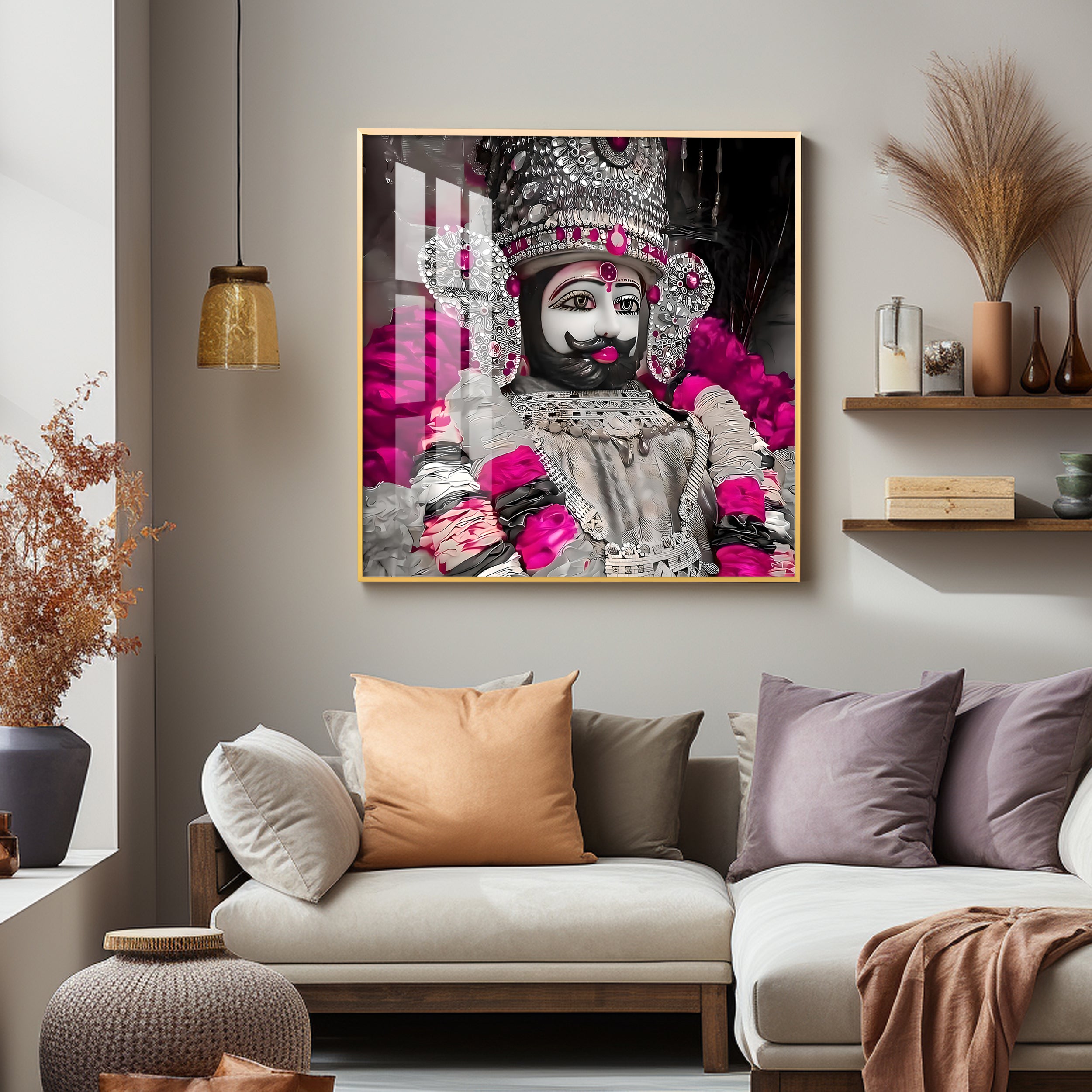 Shyam Sarkar Premium Acrylic Square Wall Art