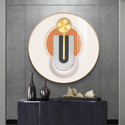 Urban Unity Premium Acrylic Round Wall Art
