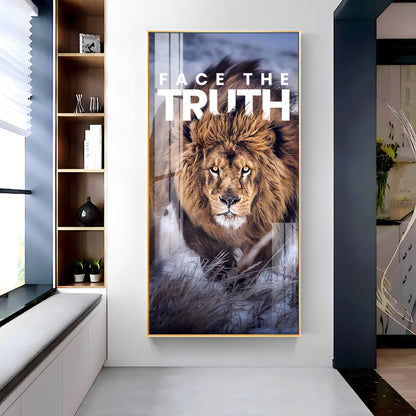 Be Fearless Premium Acrylic Vertical Wall Art