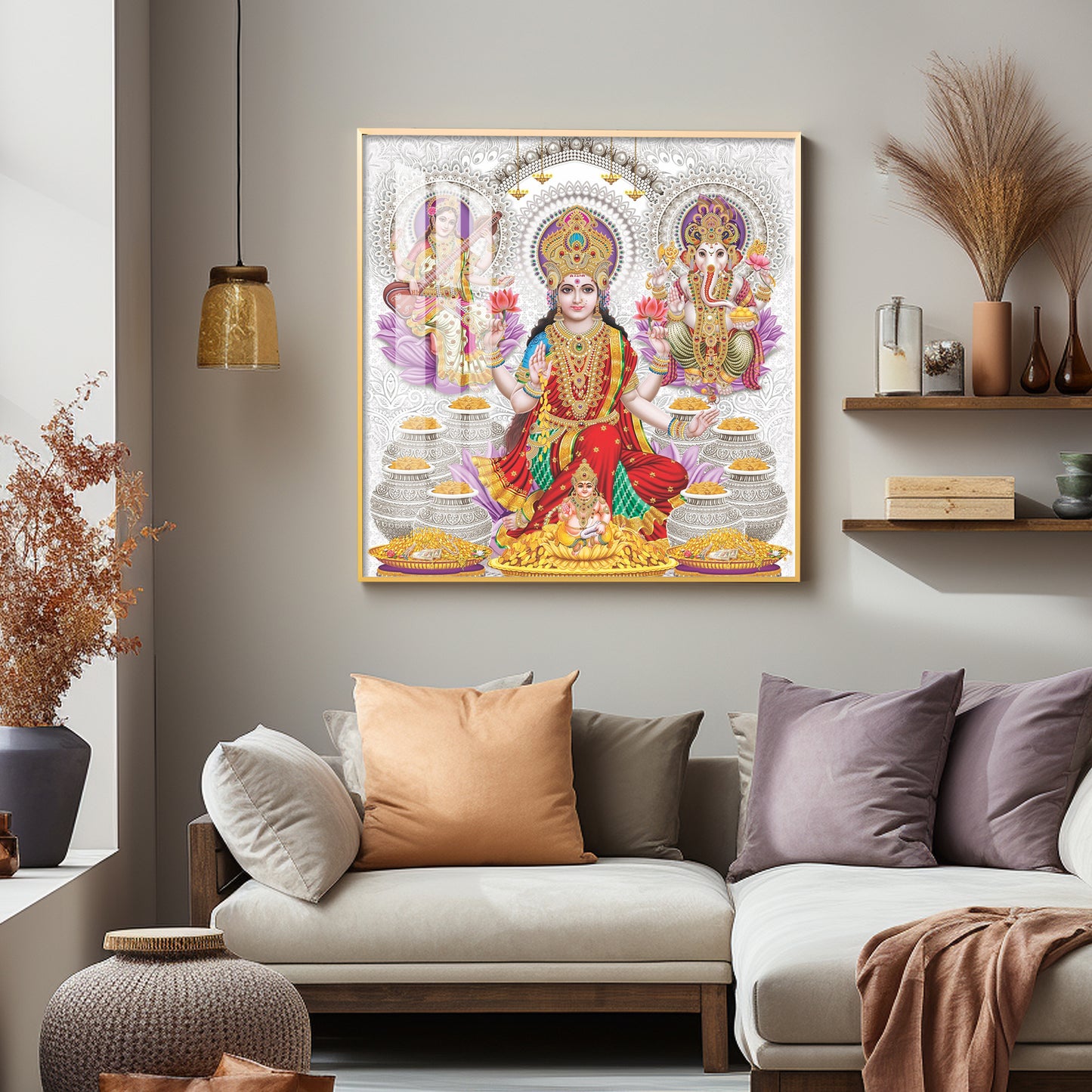 Supreme Deities Premium Acrylic Square Wall Art