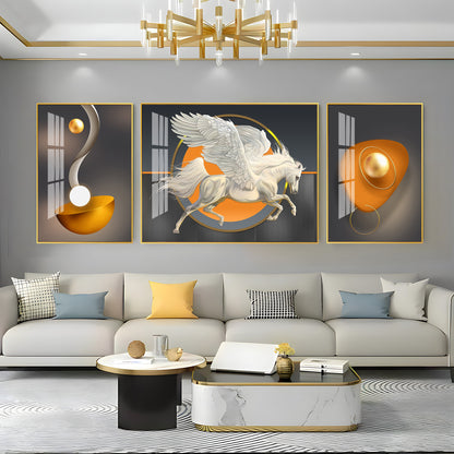 The Unicorn Premium Acrylic Wall Art (Set of 3)