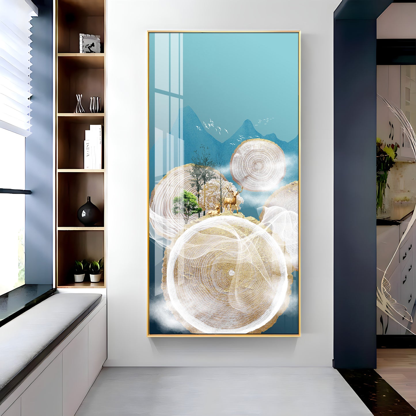 Mild Century Premium Acrylic Vertical Wall Art