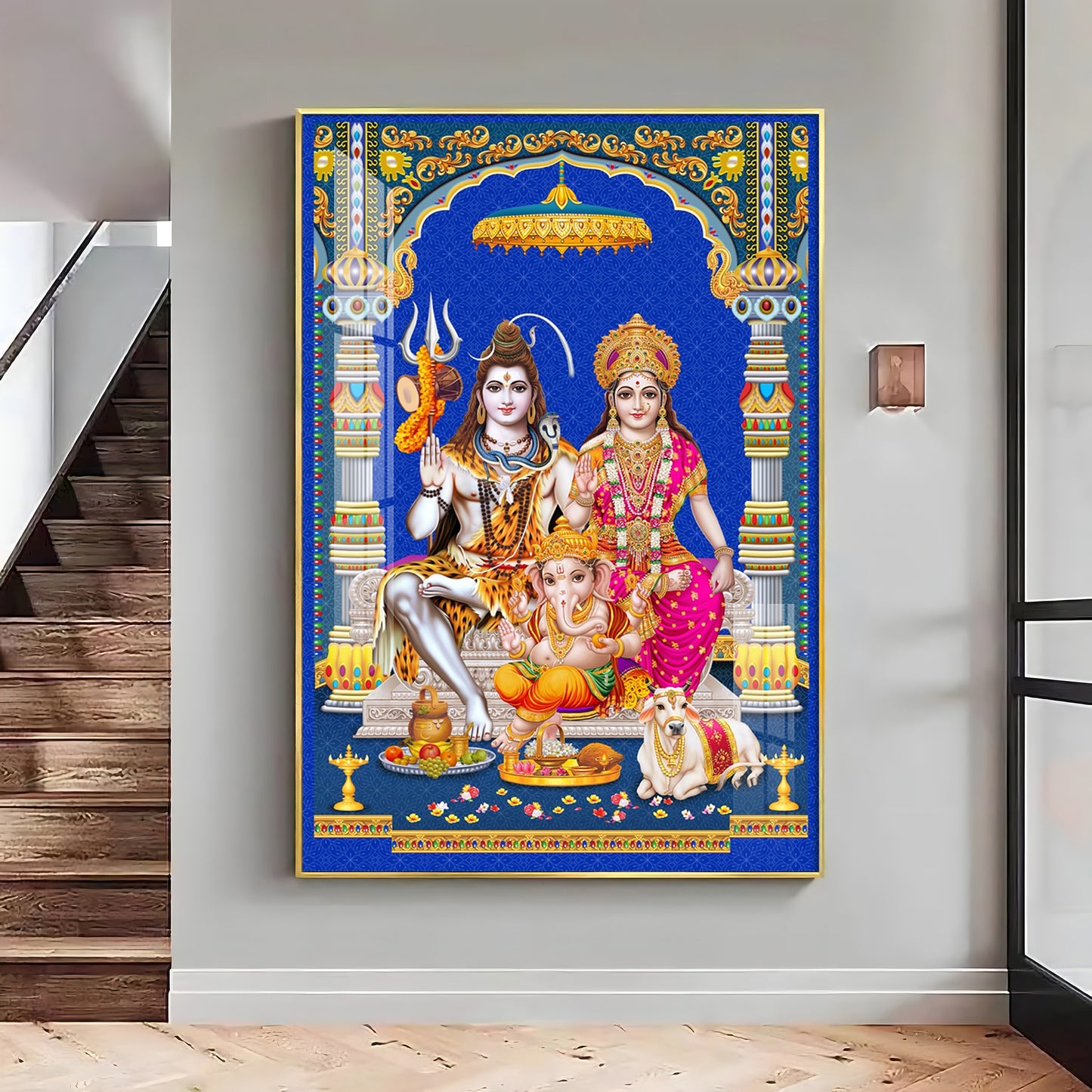 Divine Harmony Premium Acrylic Vertical Wall Art