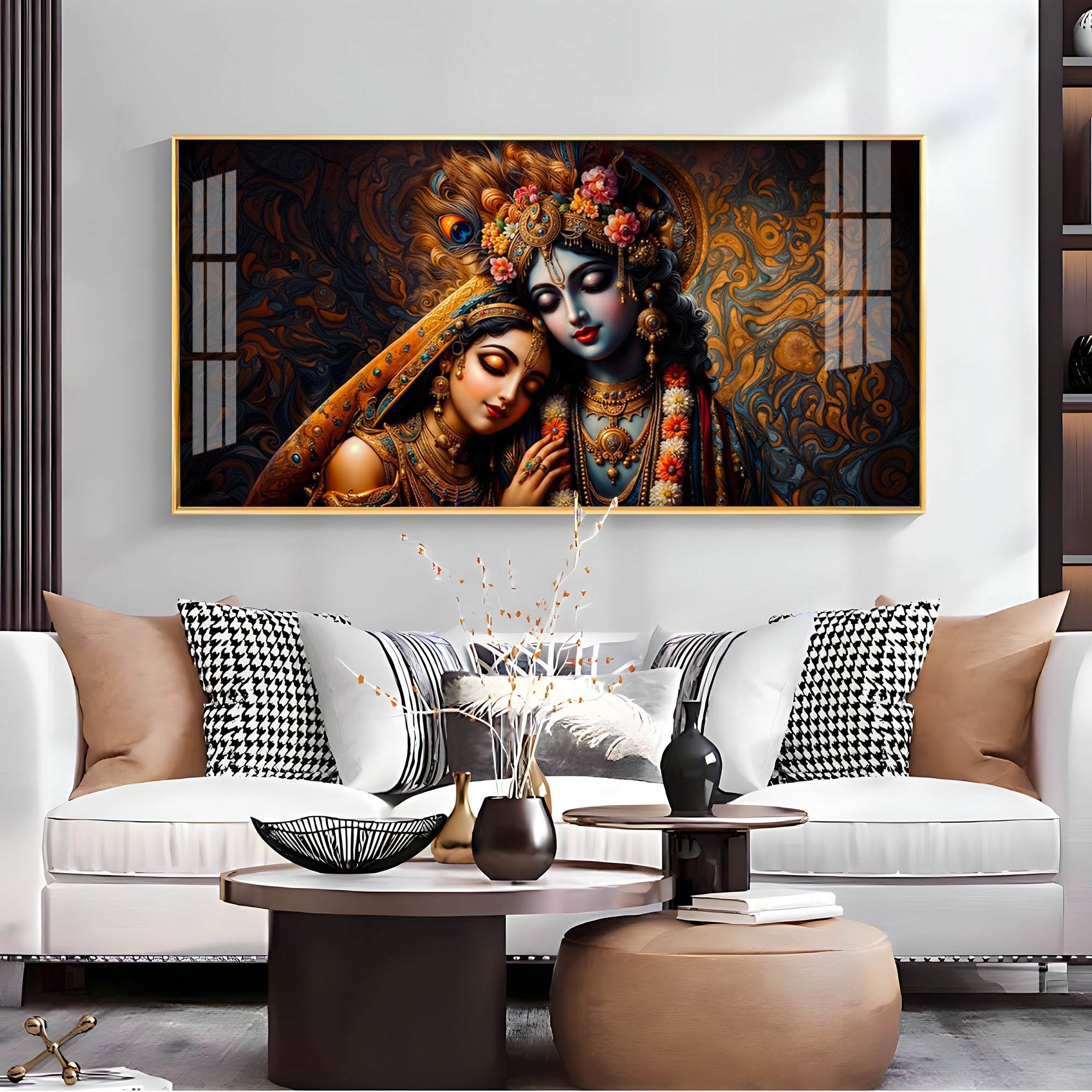 Radiant Devotion Premium Acrylic Horizontal Wall Art