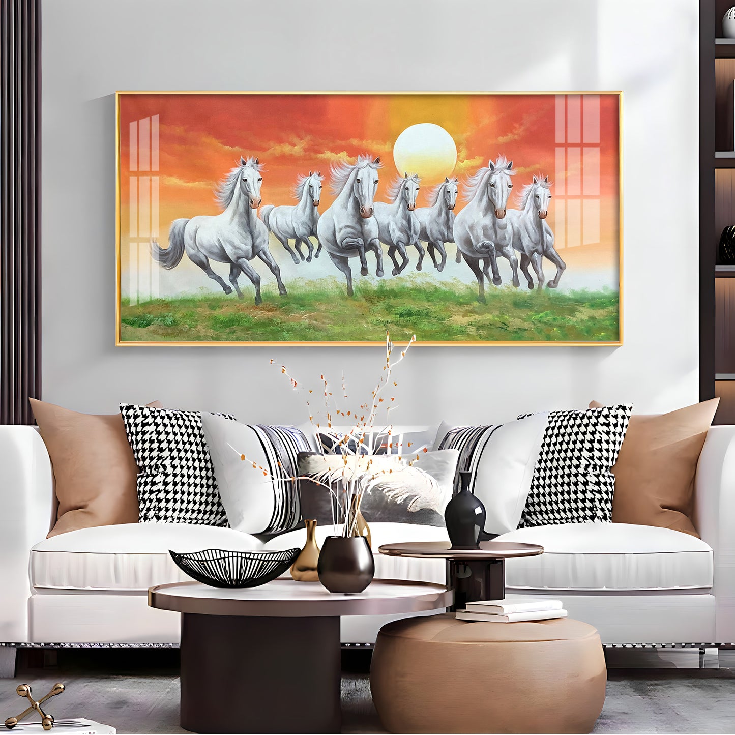 The Rising Sun Premium Acrylic Horizontal Wall Art