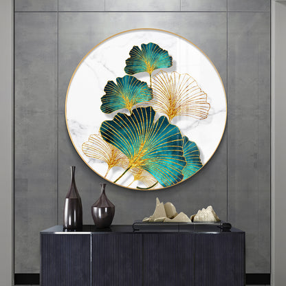 Emerland Petal Art Premium Acrylic Round Wall Art