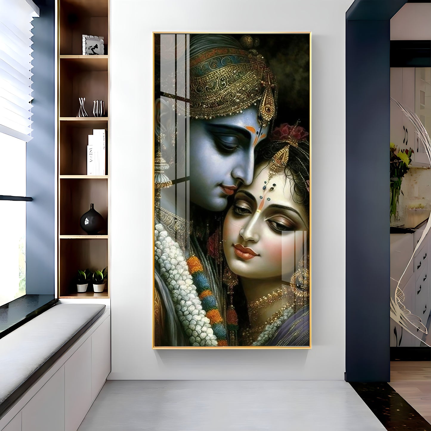 Sacred Love Premium Acrylic Vertical Wall Art