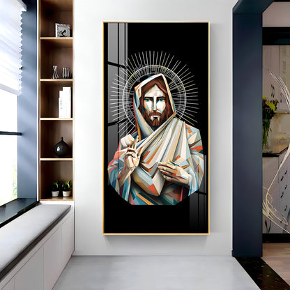 Jesus Premium Acrylic Vertical Wall Art