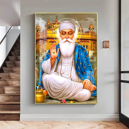 Guidance Of Guru Ji Premium Vertical Acrylic Wall Art