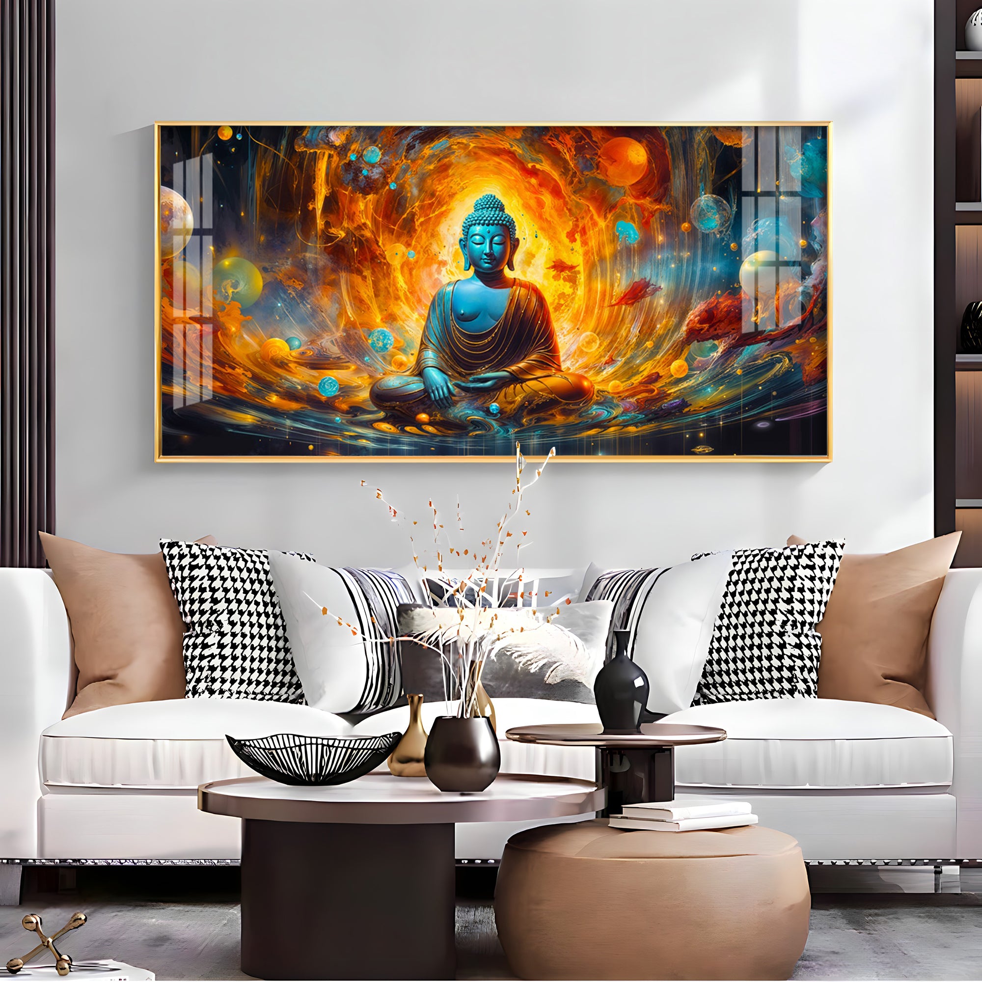 Inner Peace Canvas Premium Acrylic Horizontal Wall Art