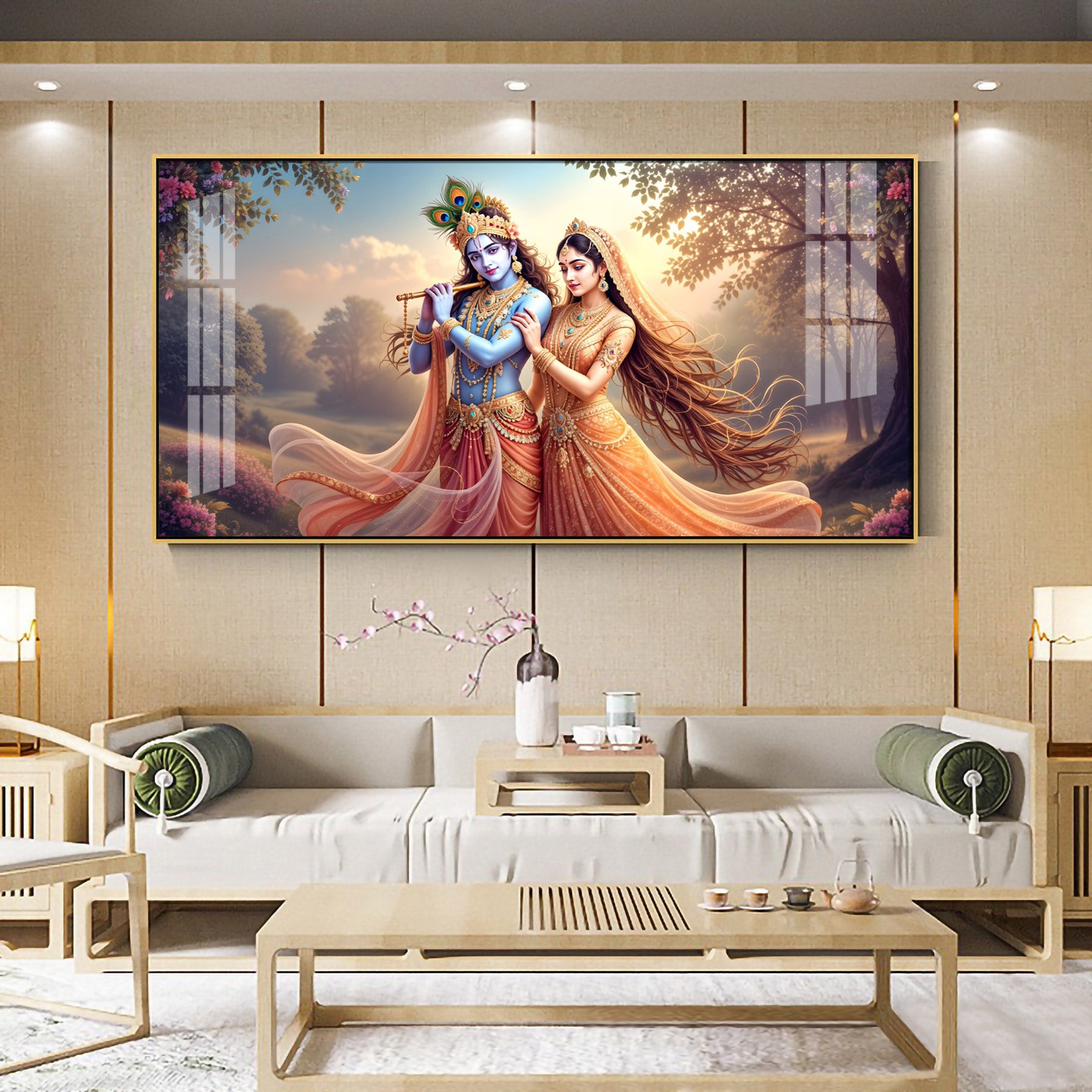 Radiant Devotion Premium Acrylic Horizontal Wall Art