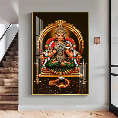 Annapurna Devi Premium Acrylic Vertical Wall Art