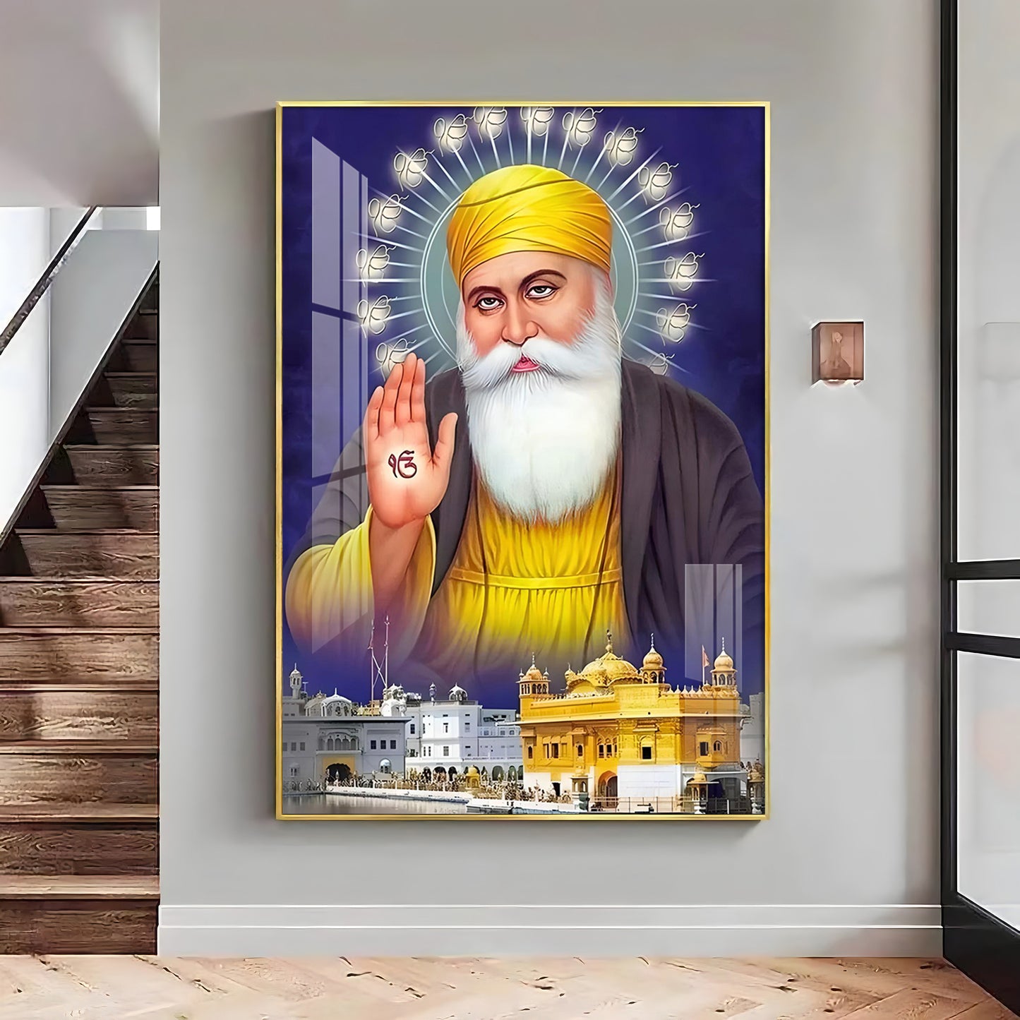 Guru's Wisdom Premium Vertical Acrylic Wall Art