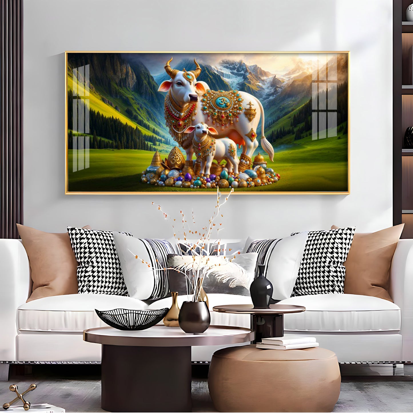 Divine Prosperity Premium Acrylic Horizontal Wall Art