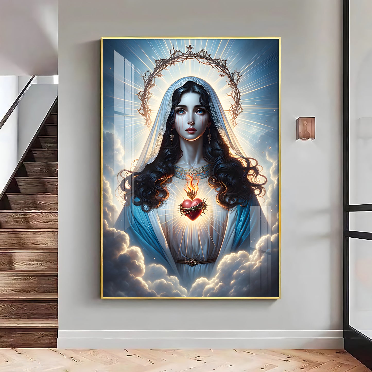 Heartfelt Devotion Premium Acrylic Vertical Wall Art