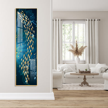 Deep Into The Ocean Premium Acrylic Vertical Wall Art