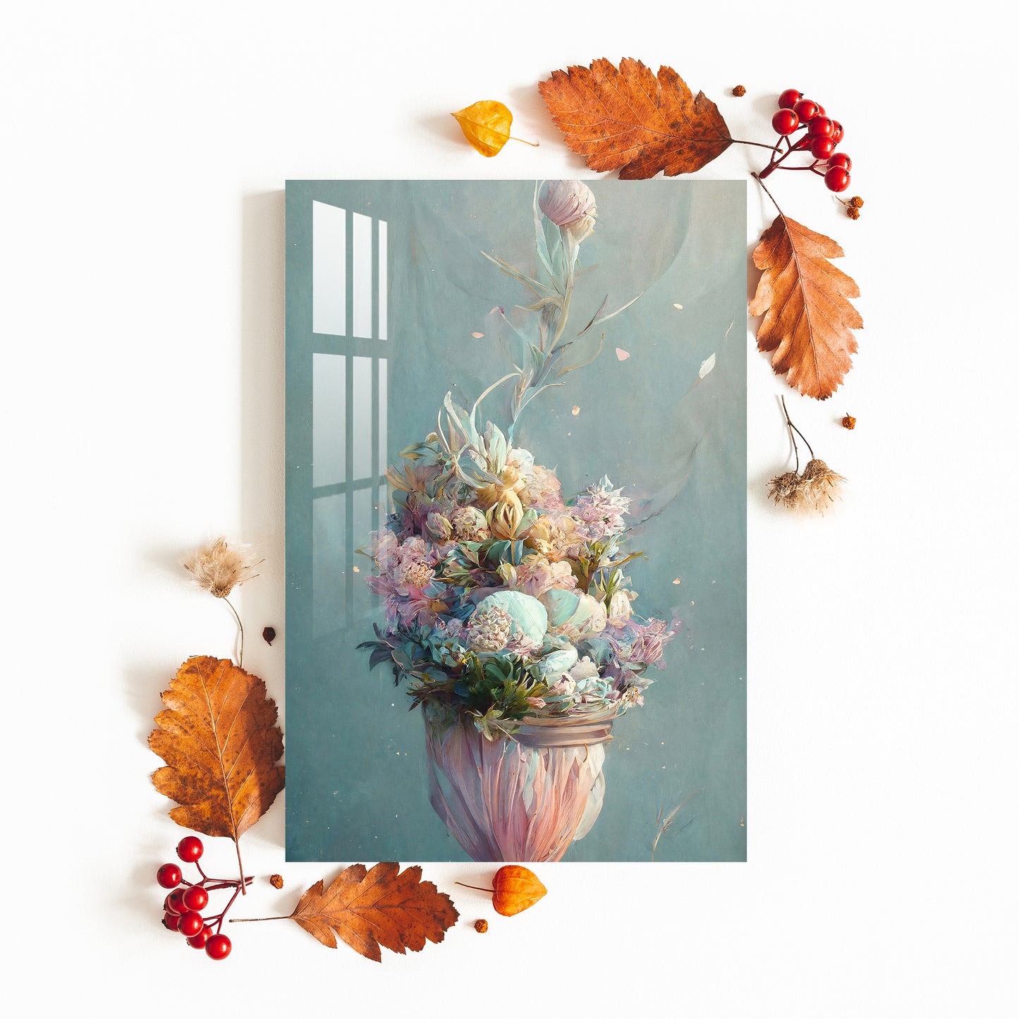 Floral Season Acrylic Wall Art