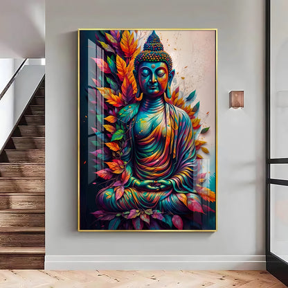 Perpetual Buddha Premium Acrylic Vertical Wall Art