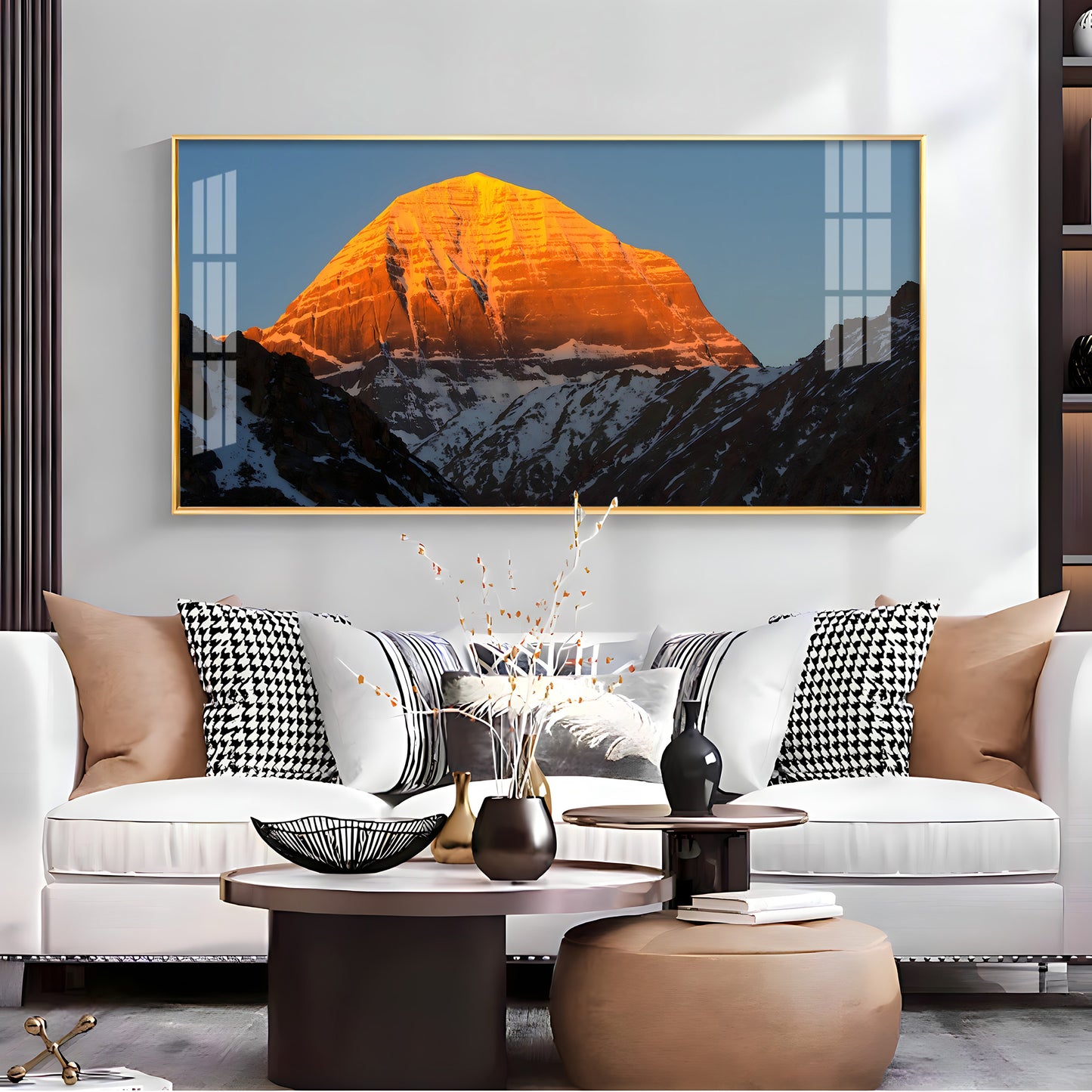 Majestic Mountain Premium Acrylic Horizontal Wall Art