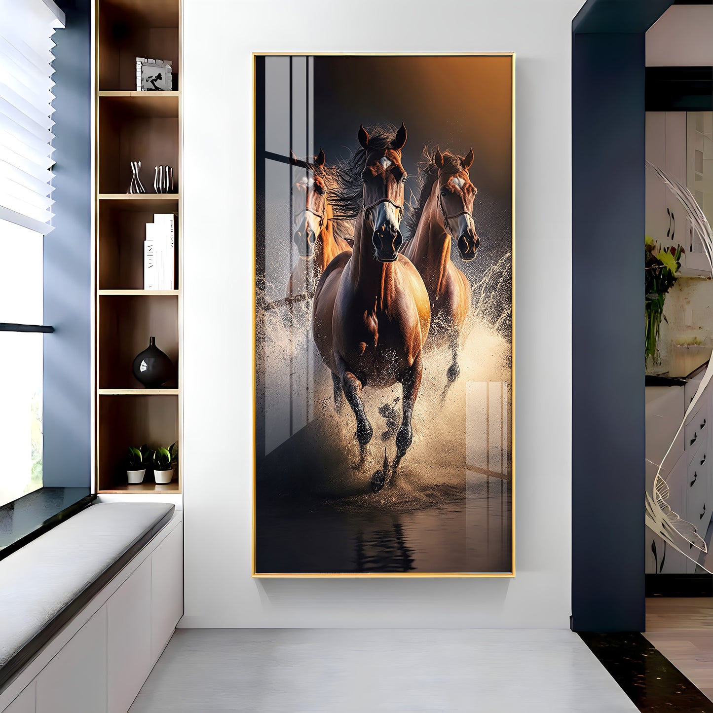 Beauty With Wilderness Premium Acrylic Vertical Wall Art